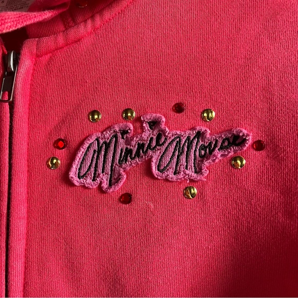 Disney Minnie Mouse Zipper-Up Sweatshirt - Picture 3 of 9